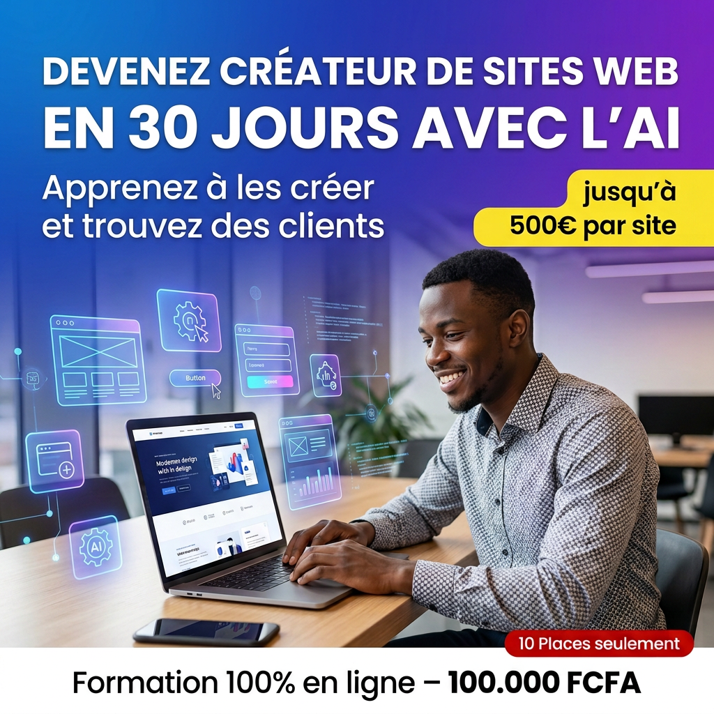 Formation Création de Sites Web avec l'IA